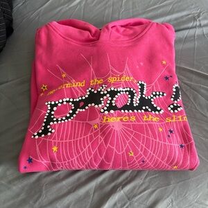 Pink Sp5der Hoodie